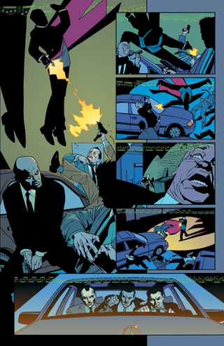 The Matador balletically takes out members of a rival crime family.